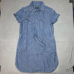 Pendleton Blue Chambray Shirt Dress
